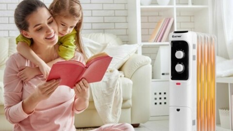 Using a space heater for only a specific room can result in lower energy usage and lower bills compared to using the central heating system to heat the entire home.