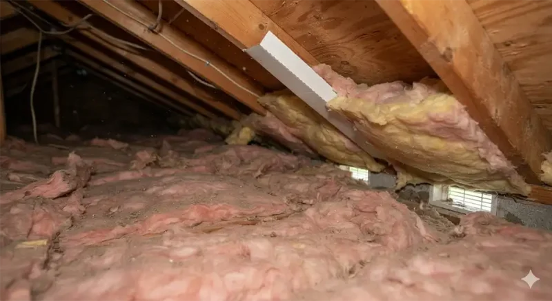 attic insulation blocking soffit vents