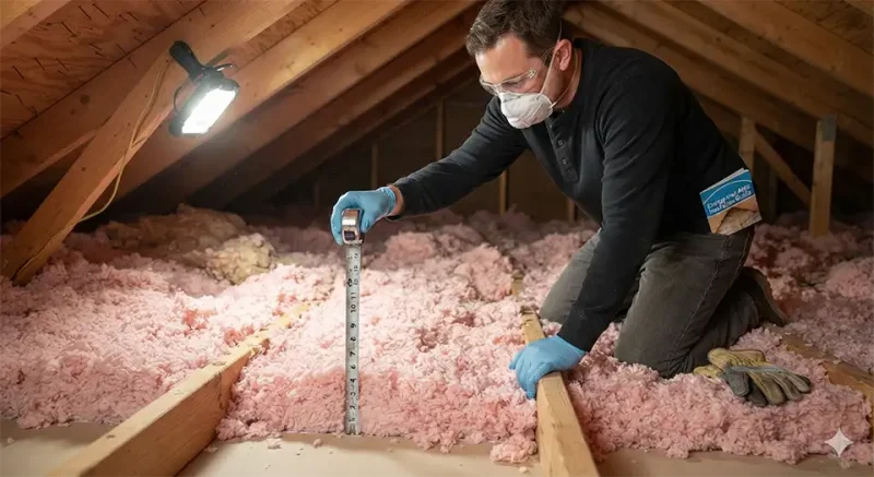 Checking your attic insulation is a quick way to lower your utility bills and improve home comfort.