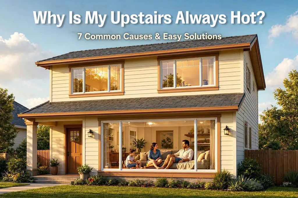 Why is my upstairs always hot in the summer?