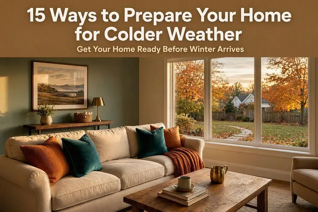 How to Prepare Your Home for Colder Weather: 15 Things to Do Before Winter