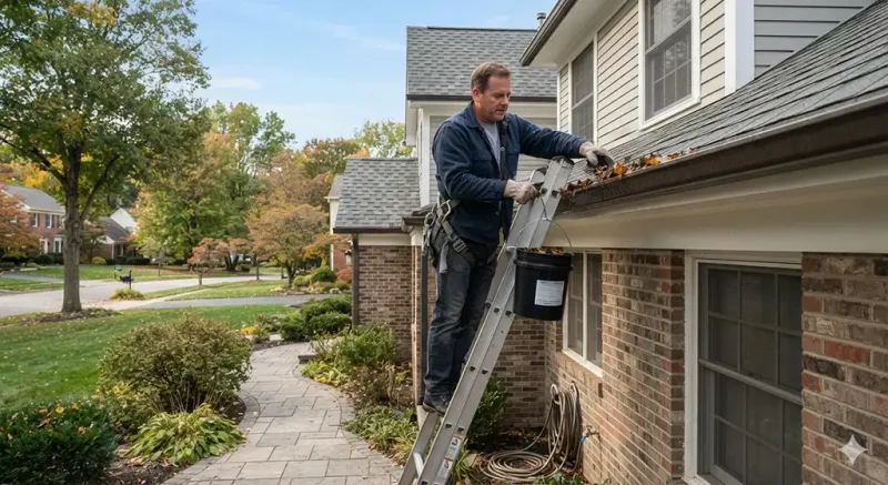 For some homeowners, gutter cleaning is a manageable DIY maintenance task.