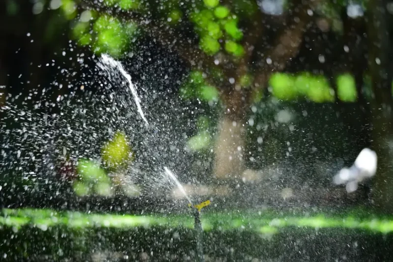 Outdoor water sprinkler systems need to be winterized before cold weather arrives