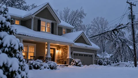 How to Prepare Your home for a winter power outage